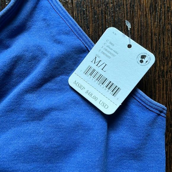 FP Movement Good Karma Crop Tank - African Violet - M/L - Picture 6 of 9